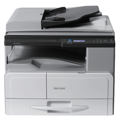 理光/RICOH  MP2014ADN  A3黑白打印機(jī) 復(fù)印 打印 有線 網(wǎng)絡(luò) 雙面器+輸稿器+網(wǎng)卡 帶工作臺(tái)